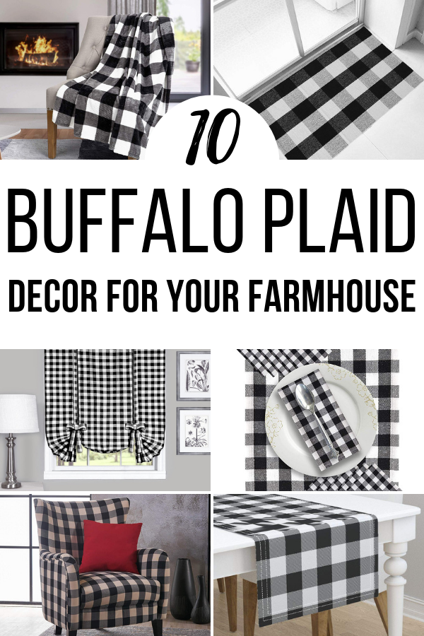 buffalo plaid decor