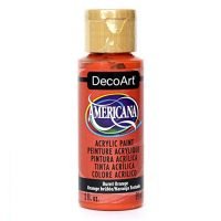 DecoArt Americana Acrylic Paint, 2-Ounce, Burnt Orange