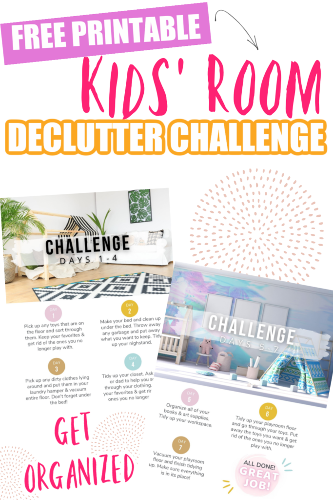 Kids Room Organization