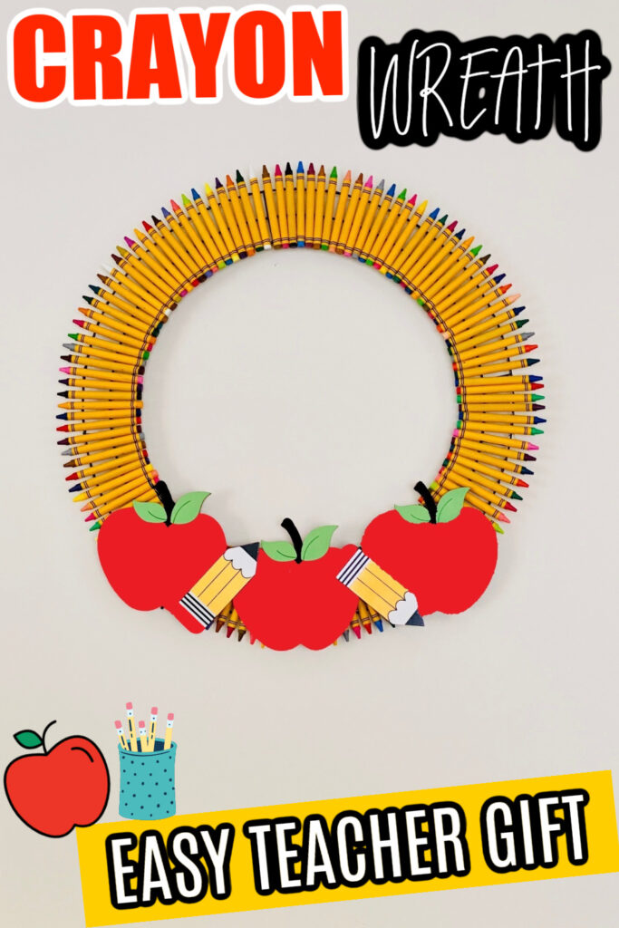 Crayon wreath