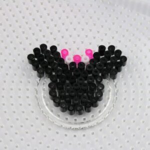 Minnie Mouse Perler Bead Craft