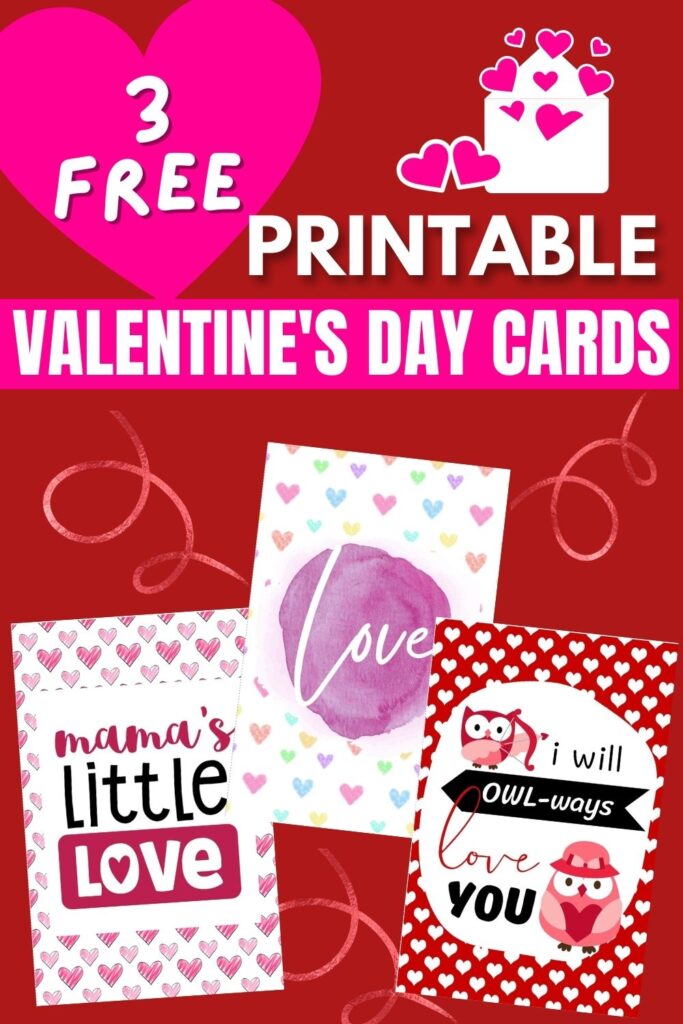 Printable Valentine's Day Cards